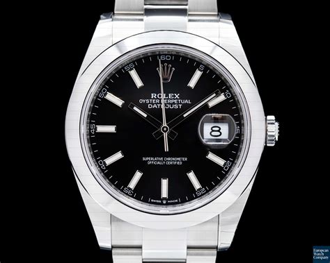 rolex datejust 126300 black dial|Rolex 126300 price.